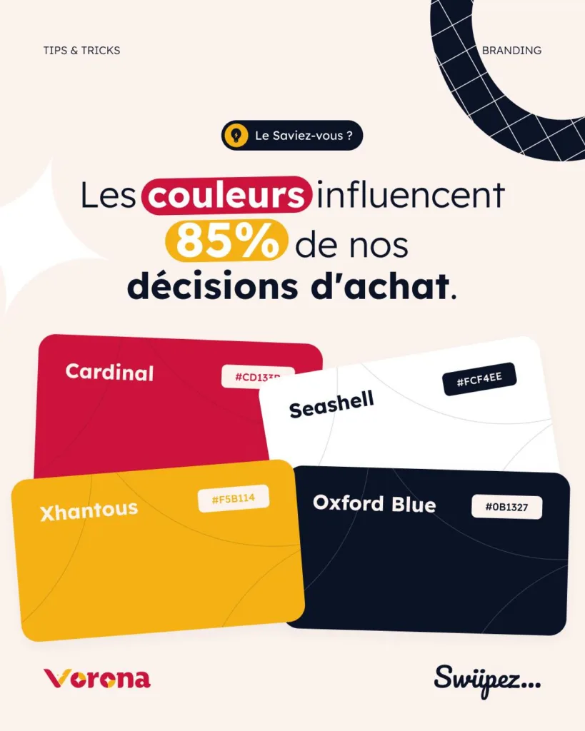 Créer une palette de couleurs impactante pour votre marque